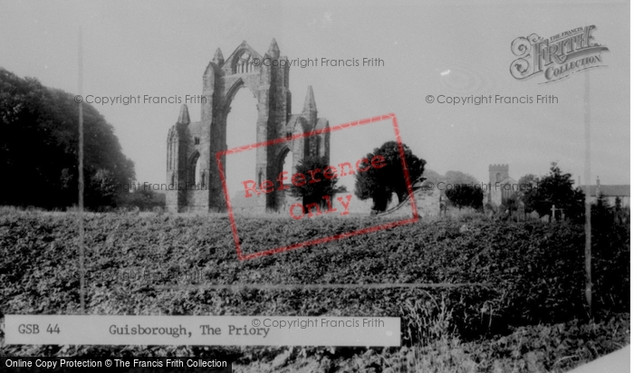 Photo of Guisborough, The Priory c.1960