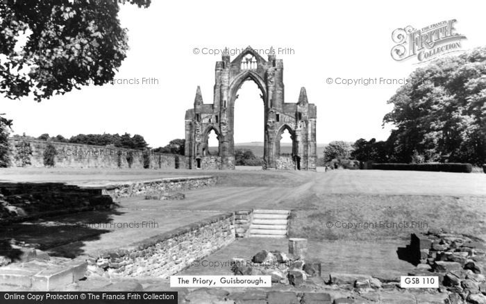 Photo of Guisborough, The Priory c.1965
