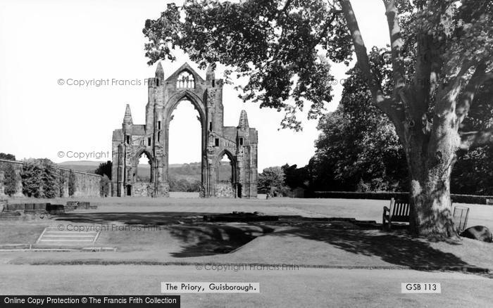 Photo of Guisborough, The Priory c.1965