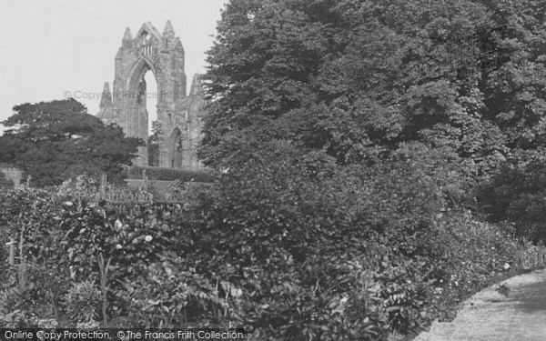 Photo of Guisborough, The Priory Gardens 1899