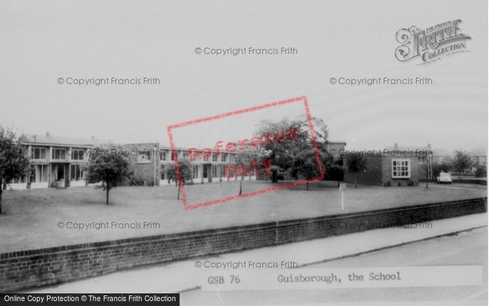 Photo of Guisborough, The School c.1965