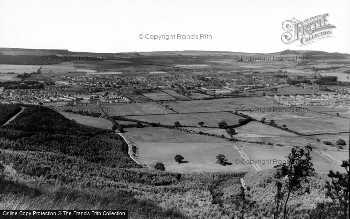Photo of Guisborough, View From Highcliff c.1965