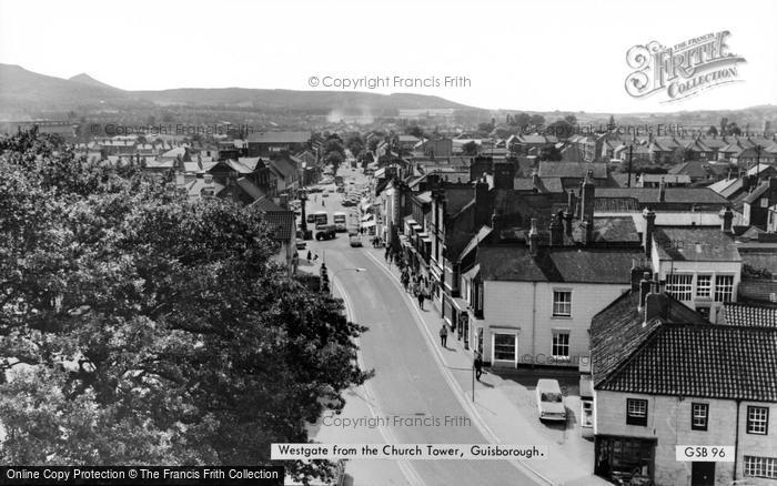 Photo of Guisborough, Westgate From The Church Tower c.1965
