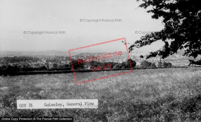 Photo of Guiseley, General View c.1965