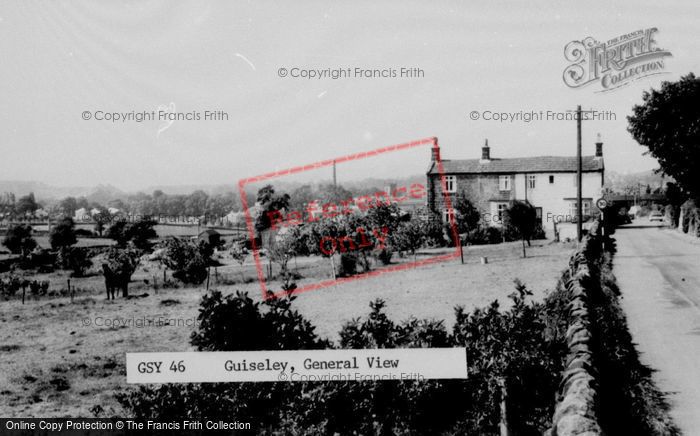 Photo of Guiseley, General View c.1965