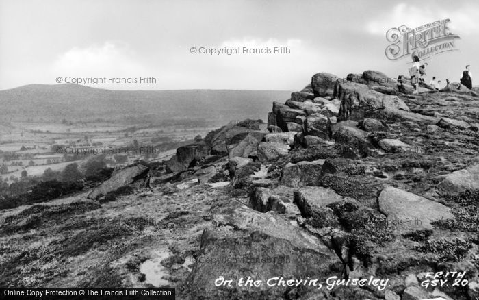 Photo of Guiseley, On The Chevin c.1955