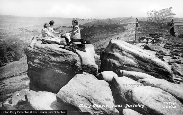 Photo of Guiseley, Otley Chevin c.1955