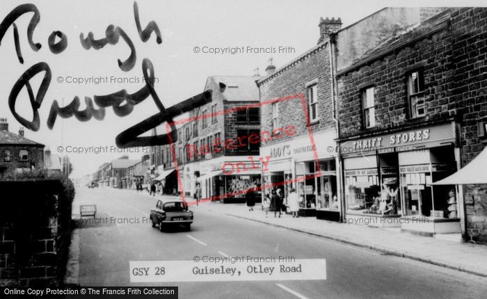 Photo of Guiseley, Otley Road c.1965