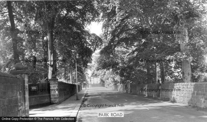Photo of Guiseley, Park Road c.1965
