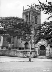 St Oswald's Church c.1955, Guiseley