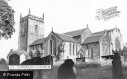 St Oswald's Church c.1965, Guiseley