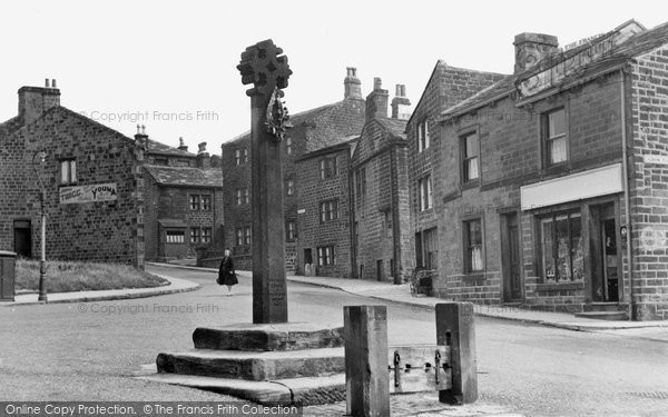 Photo of Guiseley, Stocks And Cross c.1955