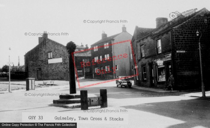 Photo of Guiseley, The Town Cross And Stocks c.1965