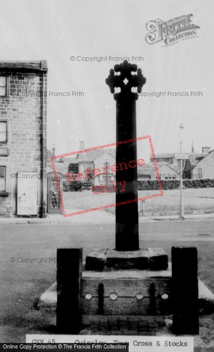 Photo of Guiseley, The Town Cross And Stocks c.1965