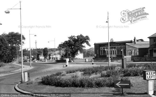 Photo of Guiseley, White Cross c.1965