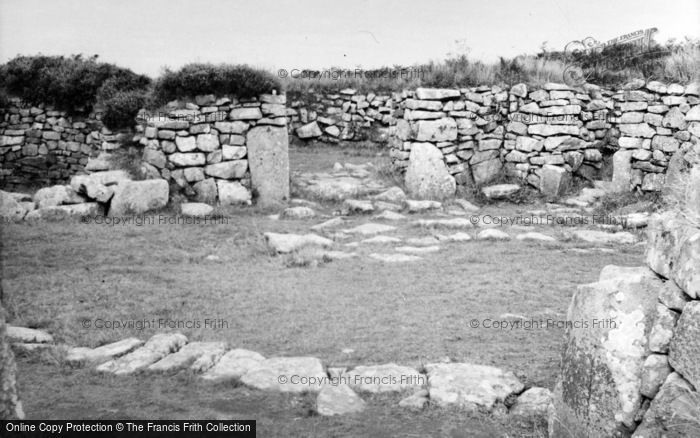 Photo of Gulval, Chysauster, Hut 6 c.1955