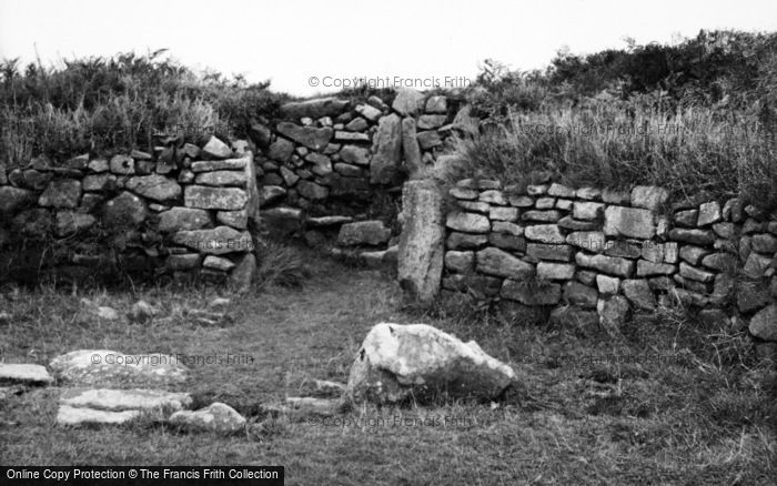 Photo of Gulval, Chysauster, Hut 7 c.1955