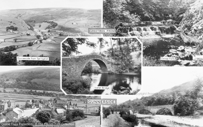 Photo of Gunnerside, Composite c.1960