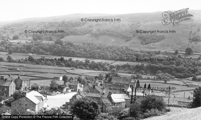 Photo of Gunnerside, From Brow Top c.1955