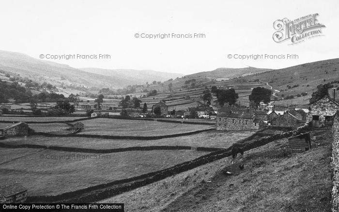 Photo of Gunnerside, From Swaledale c.1955