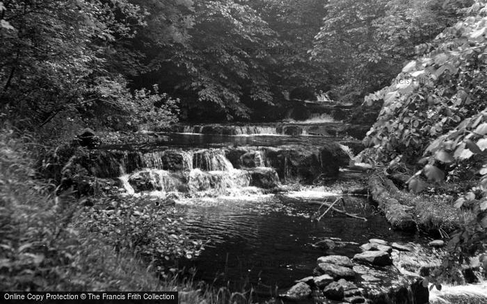Photo of Gunnerside, Oxnop Falls c.1960