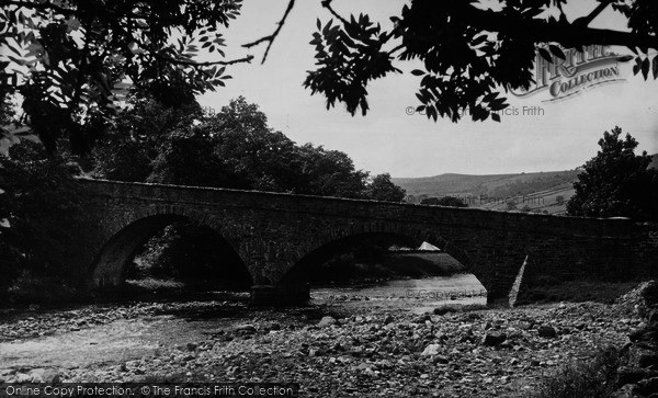 Photo of Gunnerside, The Bridge c.1955