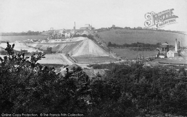 Photo of Gunnislake, Devon Great Consols Mine 'wheal Emma' 1893