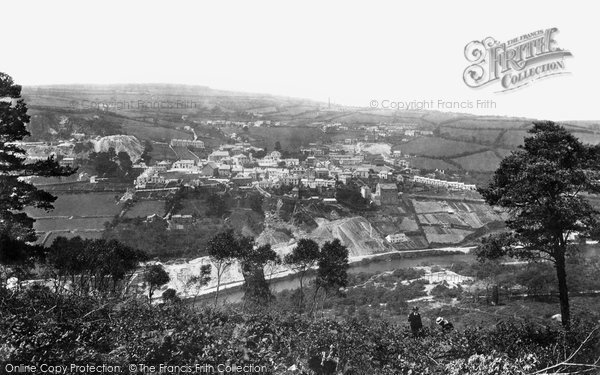 Photo of Gunnislake, From Hatchworth Quarries 1893