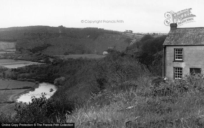 Photo of Gunnislake, River Tamar c.1955