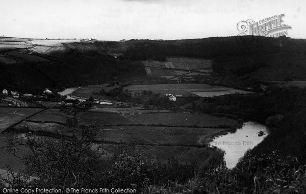 Photo of Gunnislake, River Tamar c.1955