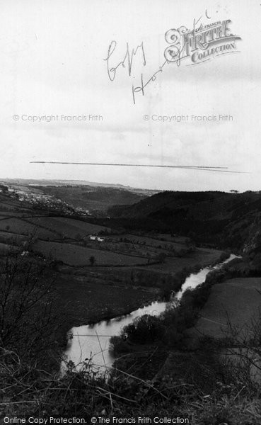 Photo of Gunnislake, River Tamar From Calstock Church c.1955