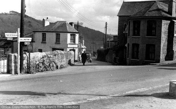 Photo of Gunnislake, The Village c.1955