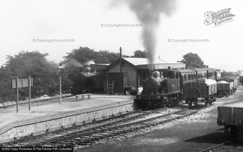 Gunnislake, Train in the Station 1908