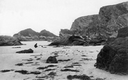 Trevelgue Cliffs 1899, Gunwalloe