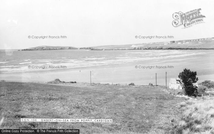 Photo of Gwbert On Sea, From Poppit c.1965