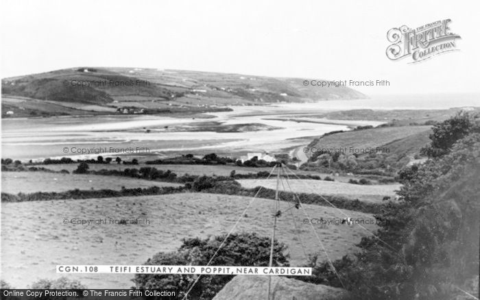 Photo of Gwbert On Sea, Teifi Estuary And Poppit c.1965