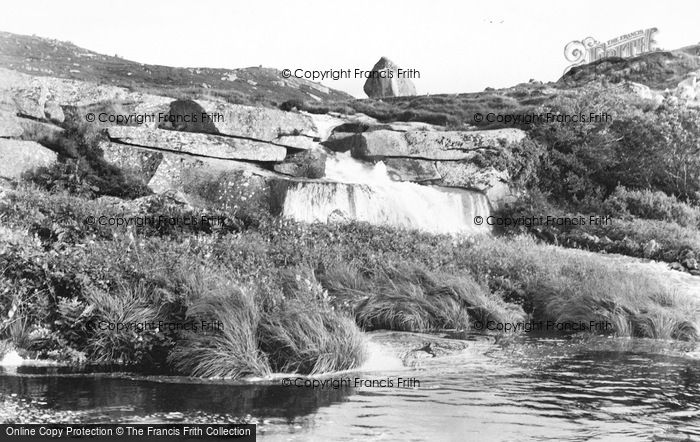 Photo of Gweedore, Crolly, Waterfall And Stone c.1950