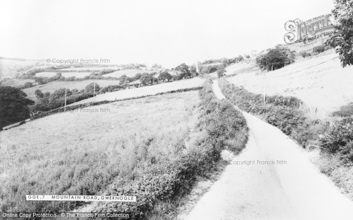 Photo of Gwernogle, Mountain Road c.1955