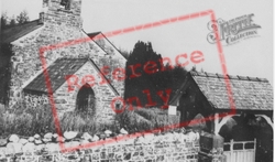 The Church And Lychgate c.1955, Gwernogle