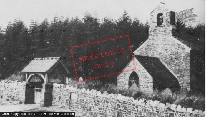 Photo of Gwernogle, The Church And Lychgate c.1955