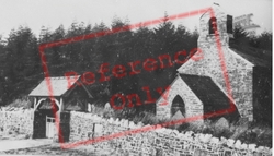 The Church And Lychgate c.1955, Gwernogle