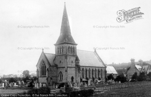 Photo of Gwersyllt, Holy Trinity Church And School House 1895