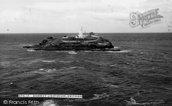 Godrevy Lighthouse c.1955, Gwithian