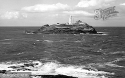 Godrevy Lighthouse c.1955, Gwithian