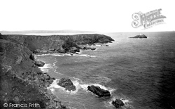 Godrevy Lighthouse c.1960, Gwithian