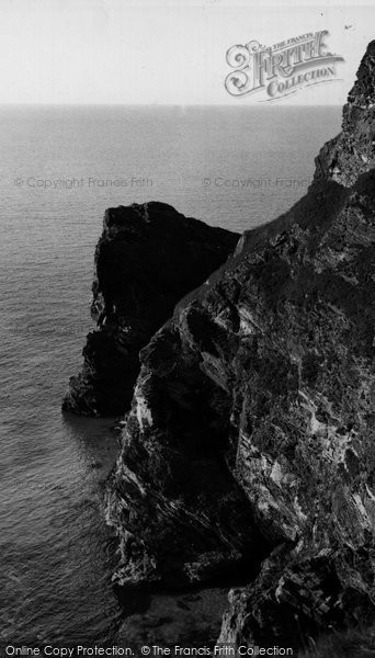 Photo of Gwithian, Hells Mouth Hudder Down c.1955