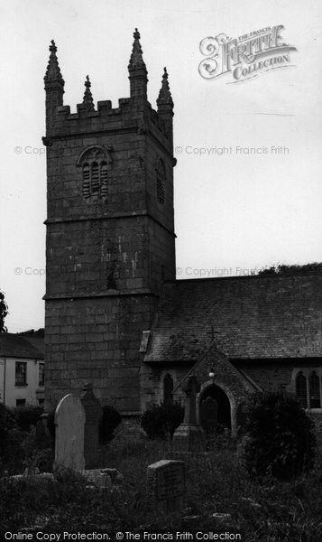 Photo of Gwithian, St Gothian's Church c.1955