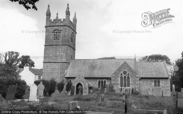 Photo of Gwithian, St Gothian's Church c.1960