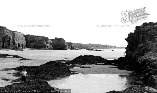Photo of Gwithian, The Beach From The Sheep Pool c.1955