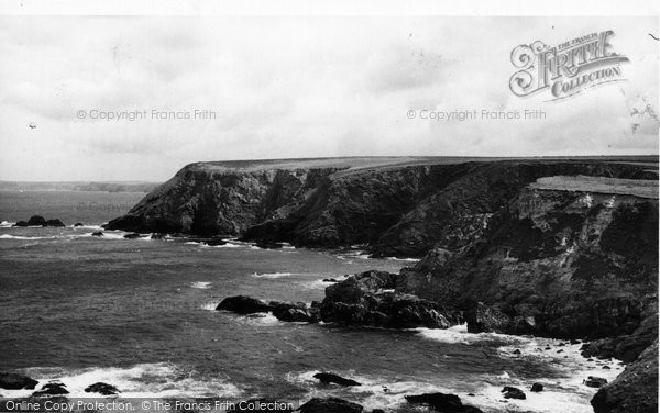 Photo of Gwithian, The Coast From Godrevy Point c.1955